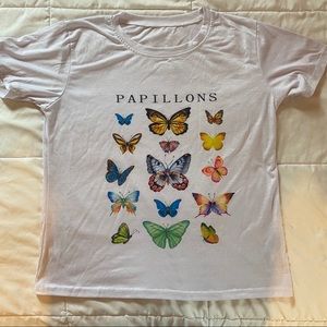 Butterfly Papillons T-Shirt